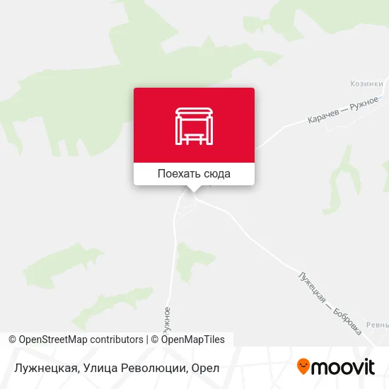 Карта Лужнецкая, Улица Революции