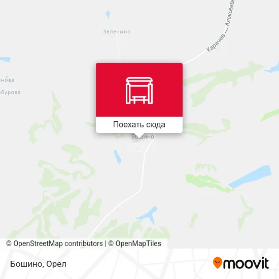 Карта Бошино