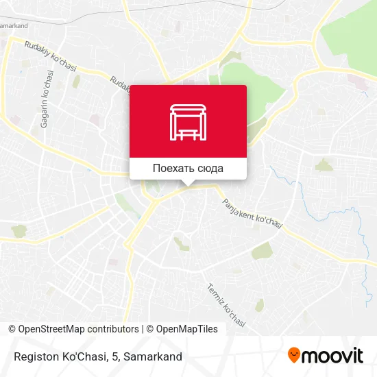 Карта Registon Ko'Chasi, 5