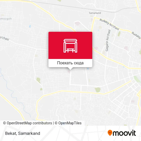 Карта Bekat