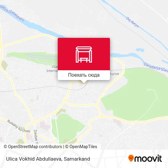 Карта Ulica Vokhid Abdullaeva