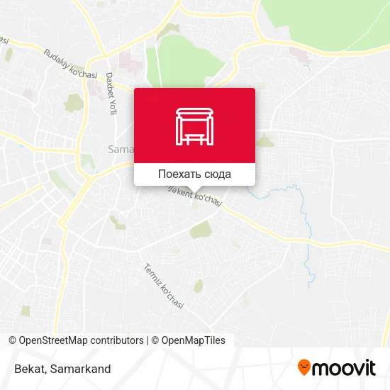 Карта Bekat