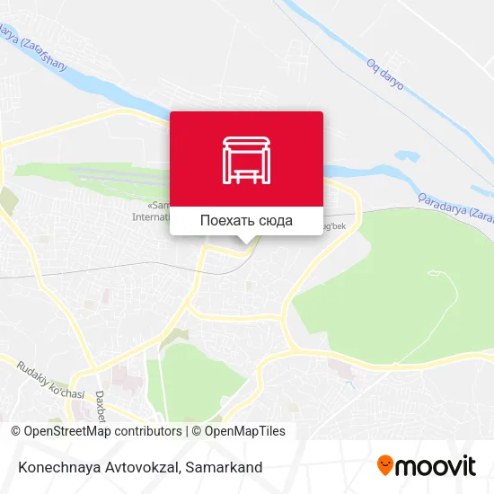 Карта Konechnaya Avtovokzal