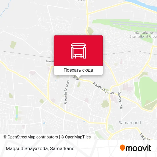Карта Maqsud Shayxzoda