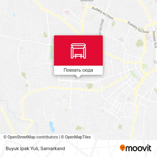 Карта Buyuk Ipak Yuli