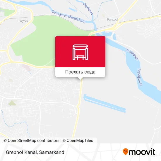 Карта Grebnoi Kanal