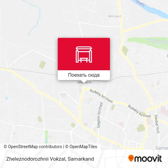 Карта Zheleznodorozhnii Vokzal