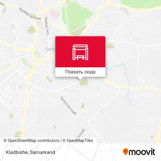 Карта Kladbishe