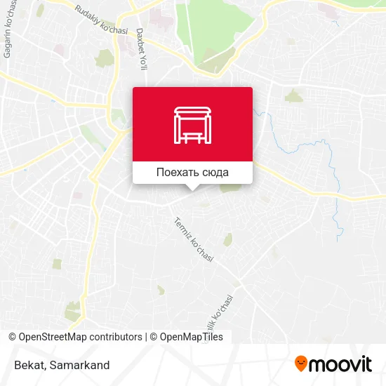 Карта Bekat