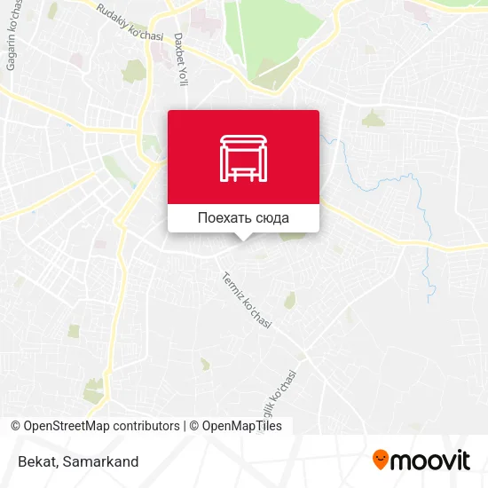 Карта Bekat