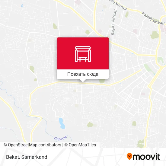Карта Bekat