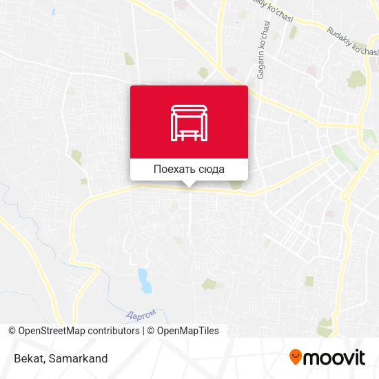 Карта Bekat