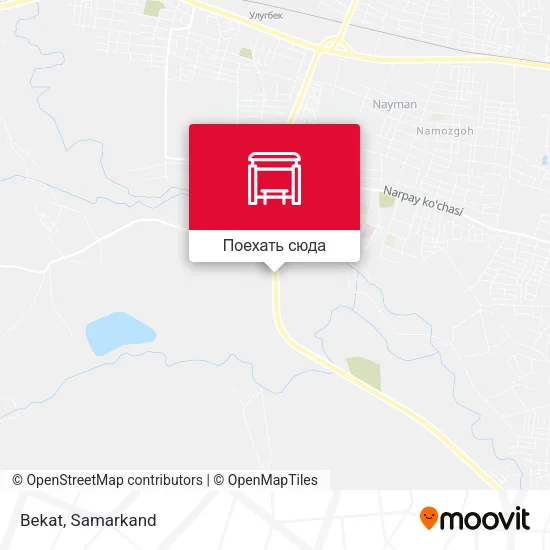 Карта Bekat