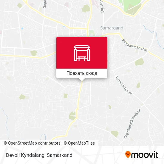 Карта Devoli Kyndalang