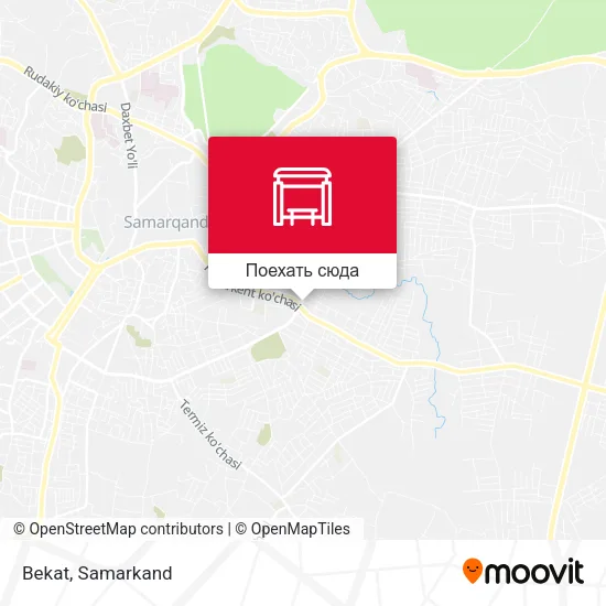 Карта Bekat
