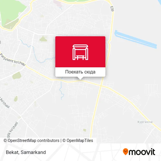 Карта Bekat