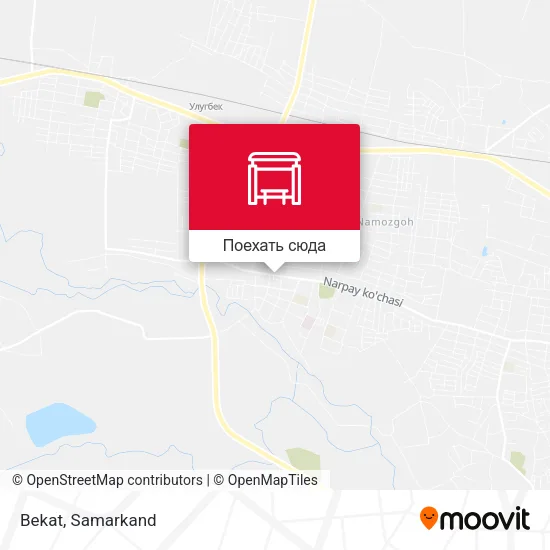 Карта Bekat