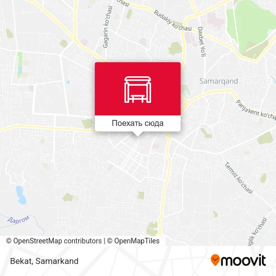 Карта Bekat