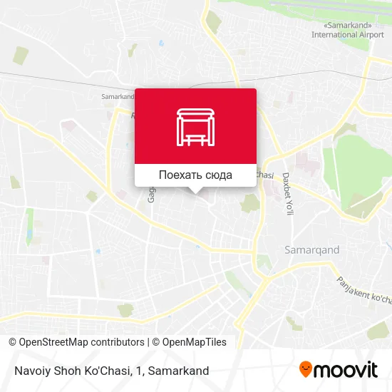 Карта Navoiy Shoh Ko'Chasi, 1