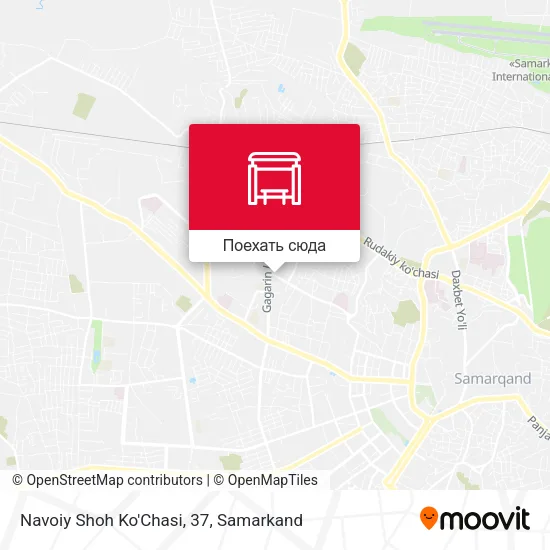 Карта Navoiy Shoh Ko'Chasi, 37