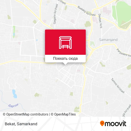 Карта Bekat