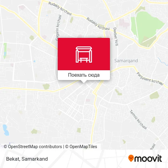 Карта Bekat