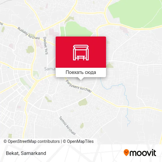 Карта Bekat