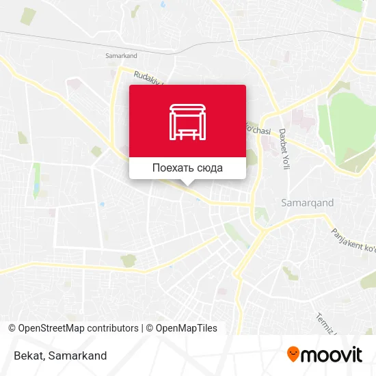 Карта Bekat