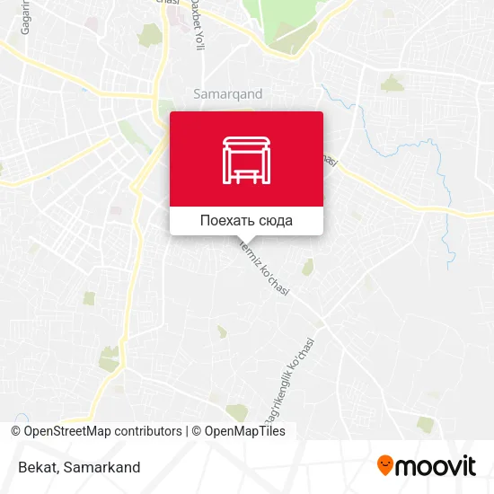 Карта Bekat