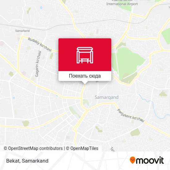 Карта Bekat