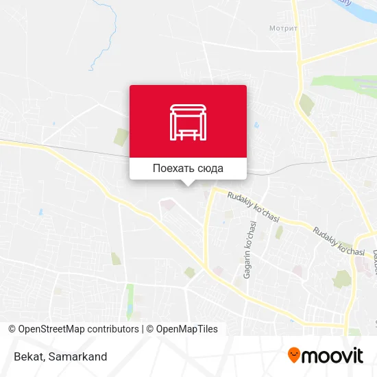 Карта Bekat