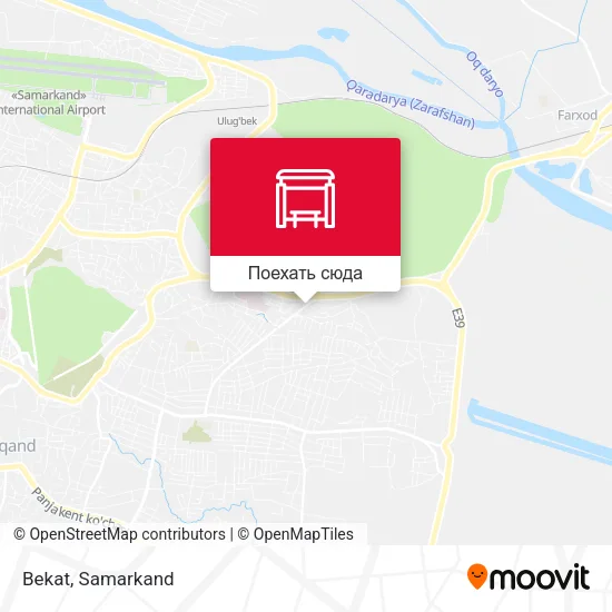 Карта Bekat