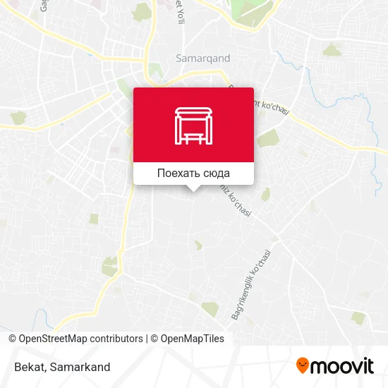 Карта Bekat