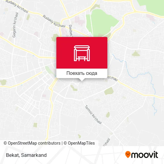 Карта Bekat