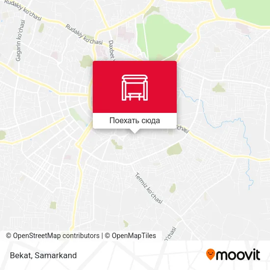 Карта Bekat