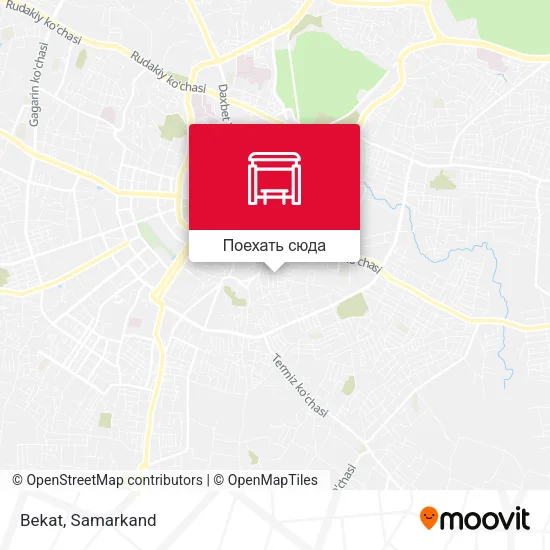 Карта Bekat