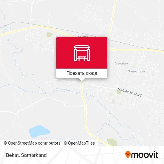 Карта Bekat