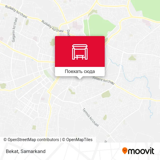 Карта Bekat