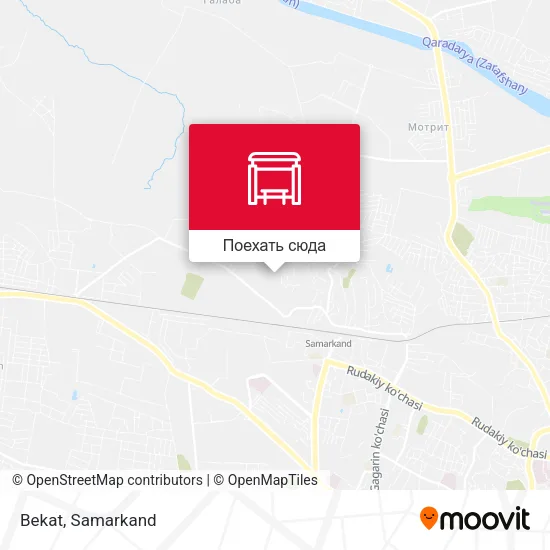Карта Bekat
