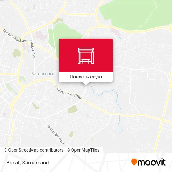 Карта Bekat