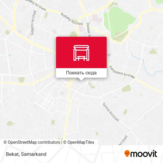 Карта Bekat