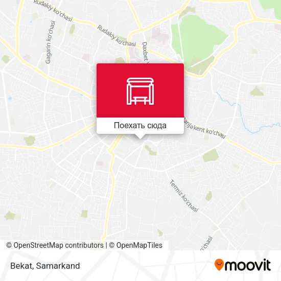 Карта Bekat