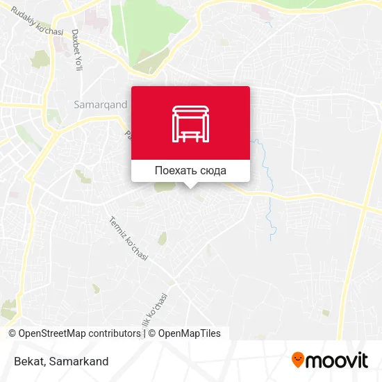 Карта Bekat