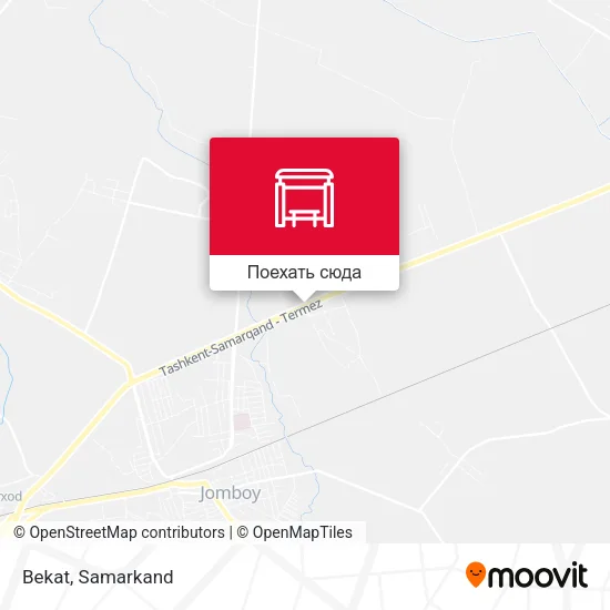 Карта Bekat
