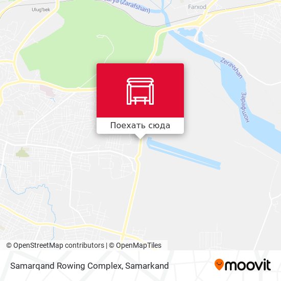 Карта Samarqand Rowing Complex