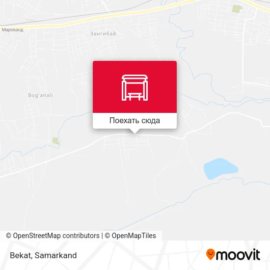 Карта Bekat