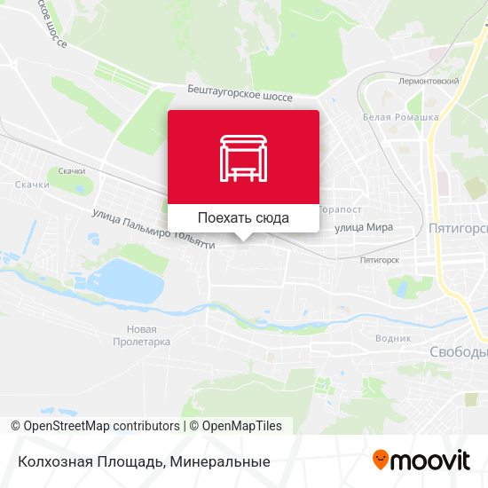 Карта Колхозная Площадь
