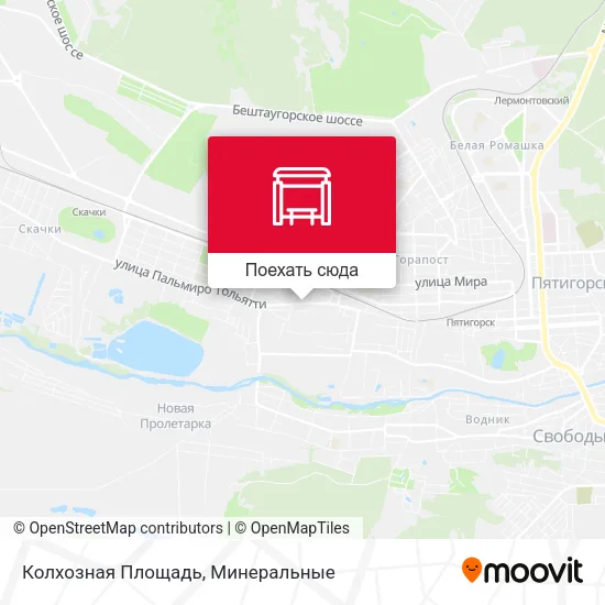 Карта Колхозная Площадь