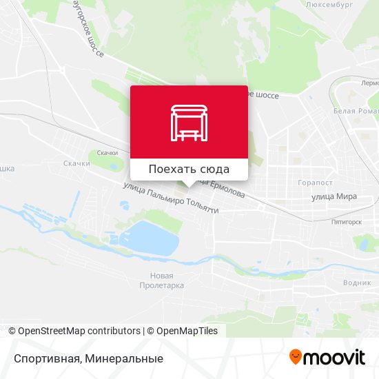 Карта Спортивная