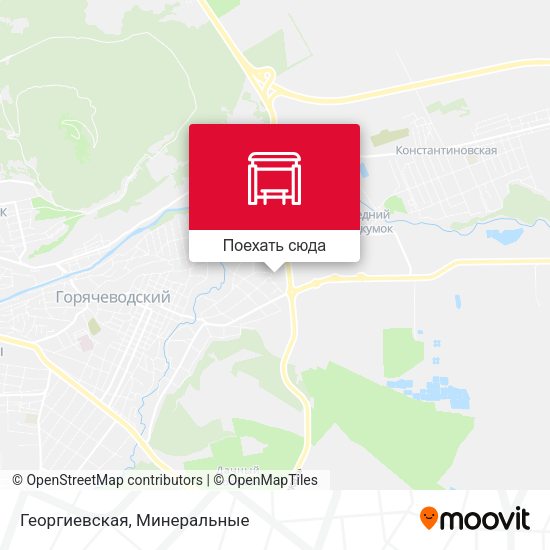 Карта Георгиевская